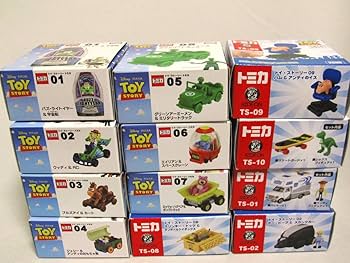 Amazon.co.jp: 美品 ライドオントミカ トイストーリー 12台